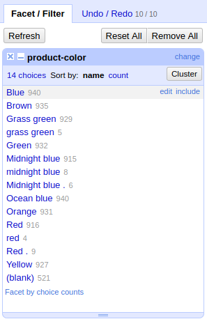 Data-Transformation-With-Open-Refine-Web-Scraper-Blog-Misspelled-Records-Clustering