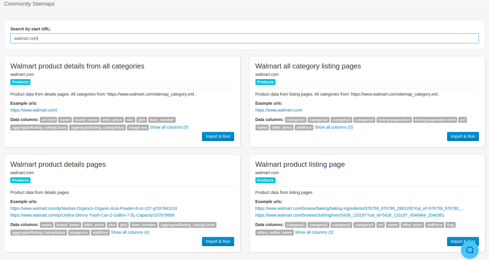 Walmart-Community-Sitemaps-Listing-Page-Big-Data-Web-Scraper-Blog