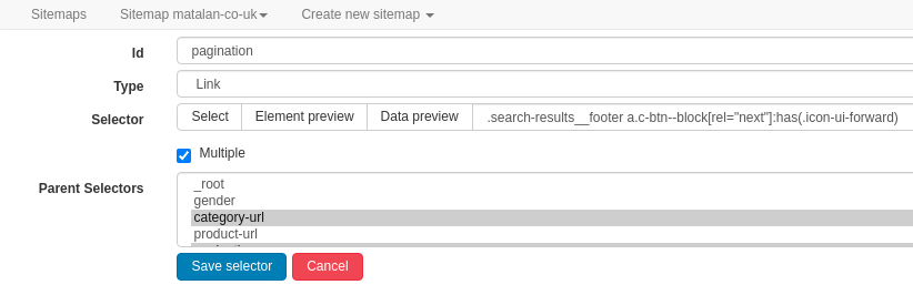 Creating-Pagination-Link-Selector-Scraping-Ecommerce-Classical-Way-Web-Scraper-Blog